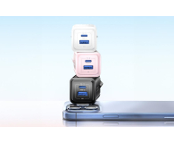 Vention Ładowarka 1x USB-A 1x USB-C GaN 30W biała - 1543396 - zdjęcie 4